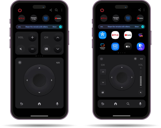 useability testing 2 screens